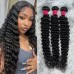 Processed Deep Wave Curly Human Hair Bundles